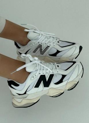 New Balance 9060 Blanc Noir 
