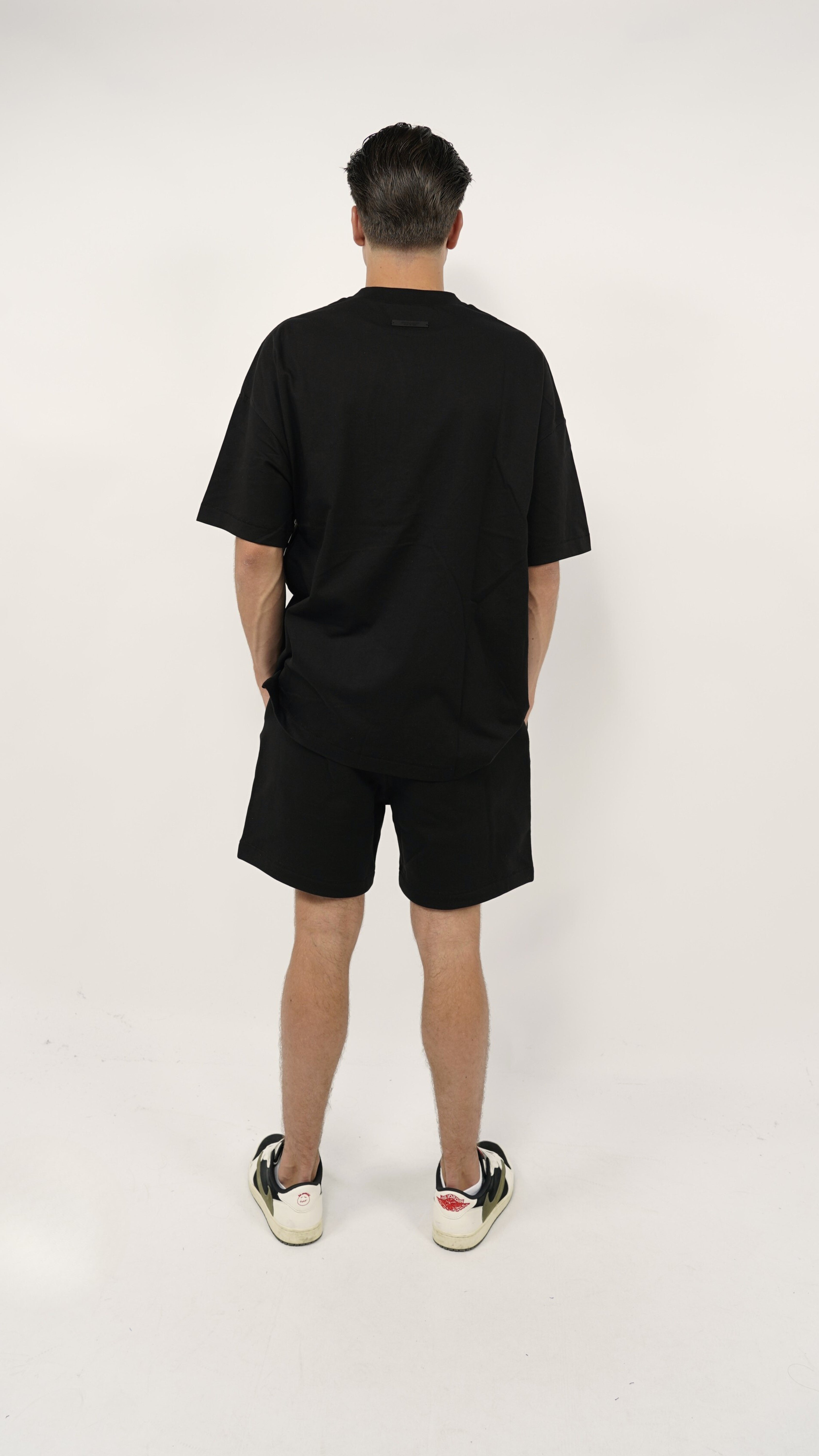 Fear of God Essentials FW24 Black Yellow Summer Set