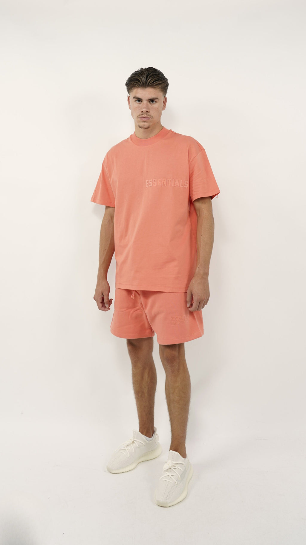 Fear of God Essentials Coral Summer Set