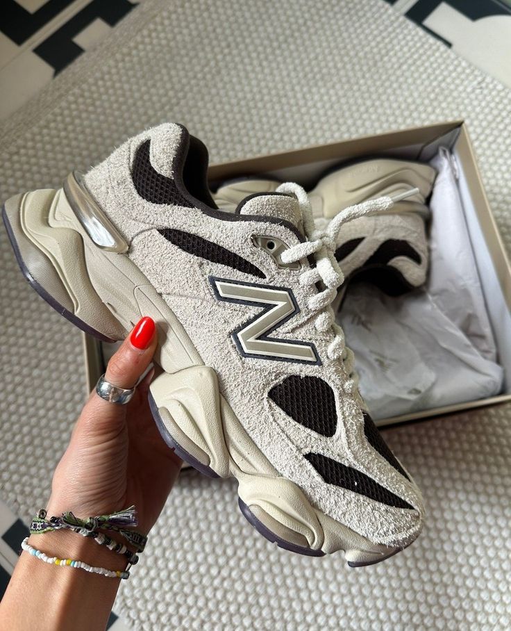 New Balance 9060 Sydney McLaughlin-Levrone Linen Black Coffee