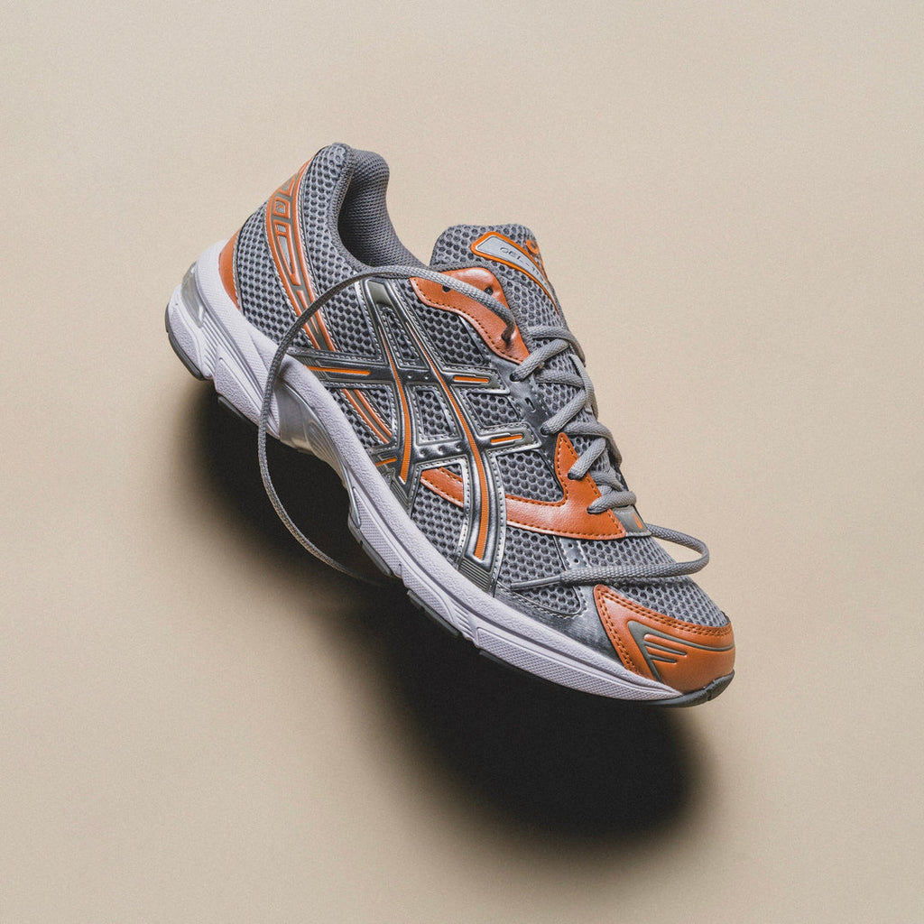 ASICS Gel-1130 Cement Gray Rust Orange
