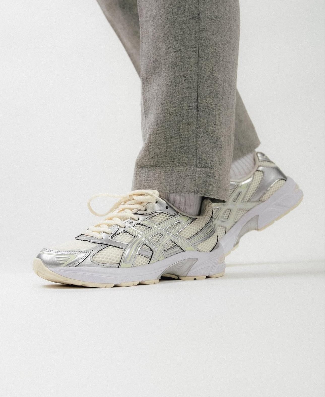 ASICS Gel-1130 Cream Pure Silver