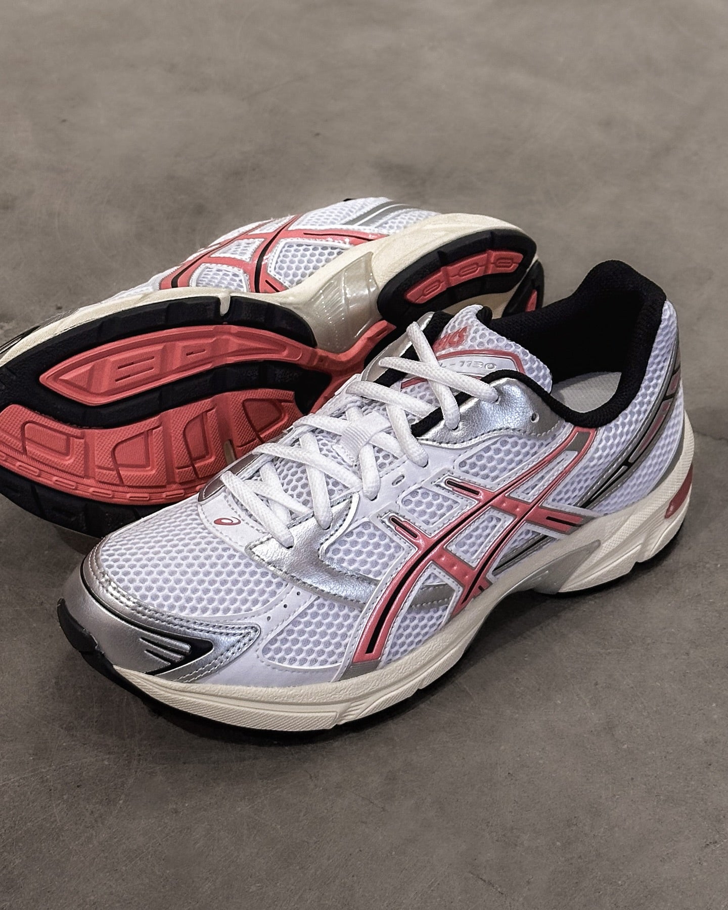 ASICS Gel-1130 White Desert Red