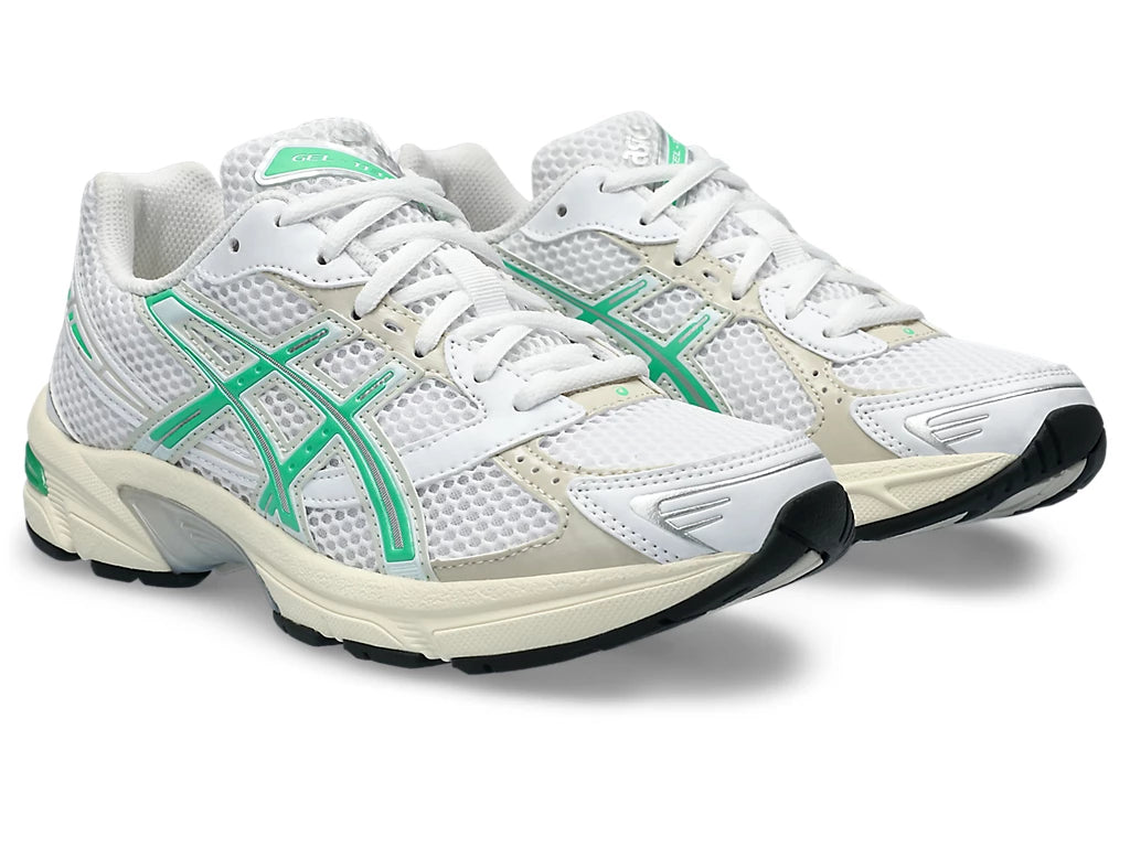 ASICS Gel-1130 White Malachite Green Off White Midsole (Women's)