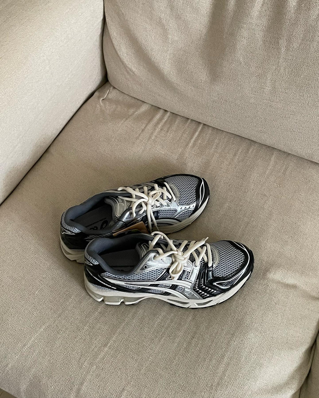 ASICS Gel-Kayano 14 Black Glacier Gray Silver