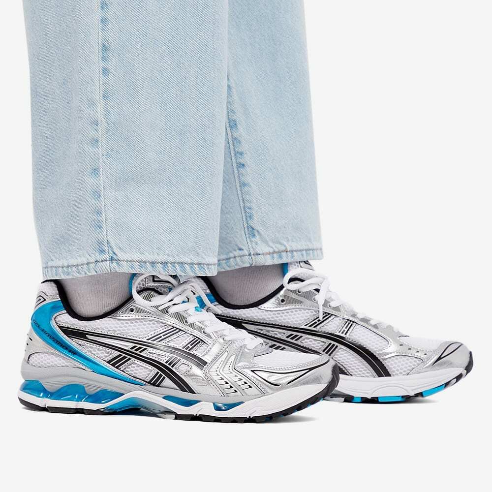 ASICS Gel-Kayano 14 White Aizuri Blue (Femme)