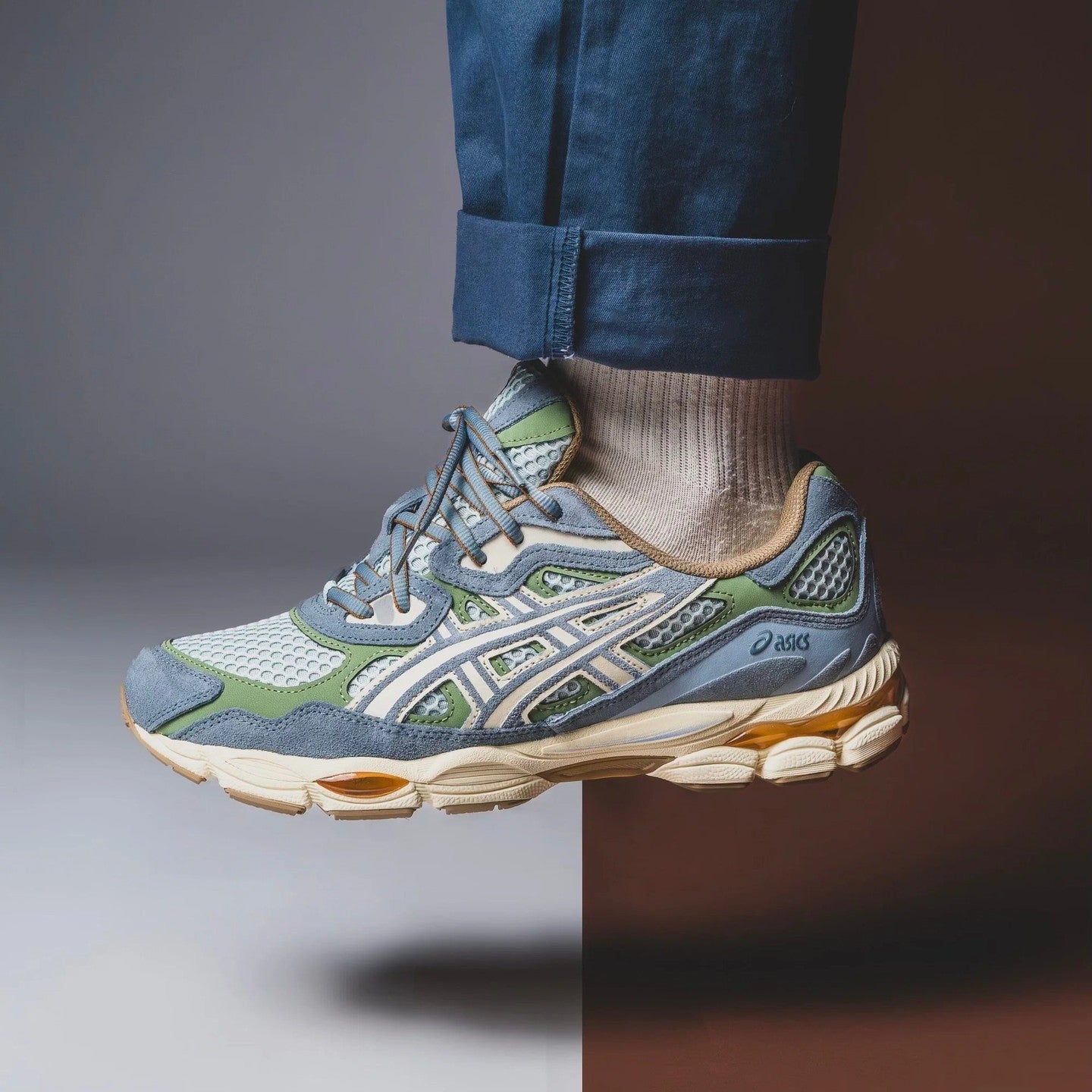 ASICS Gel-NYC Cold Moss Fjord Gray