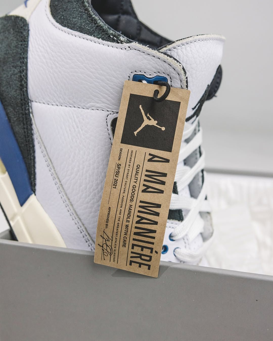 A Ma Maniére x Air Jordan 3 Diffused Blue