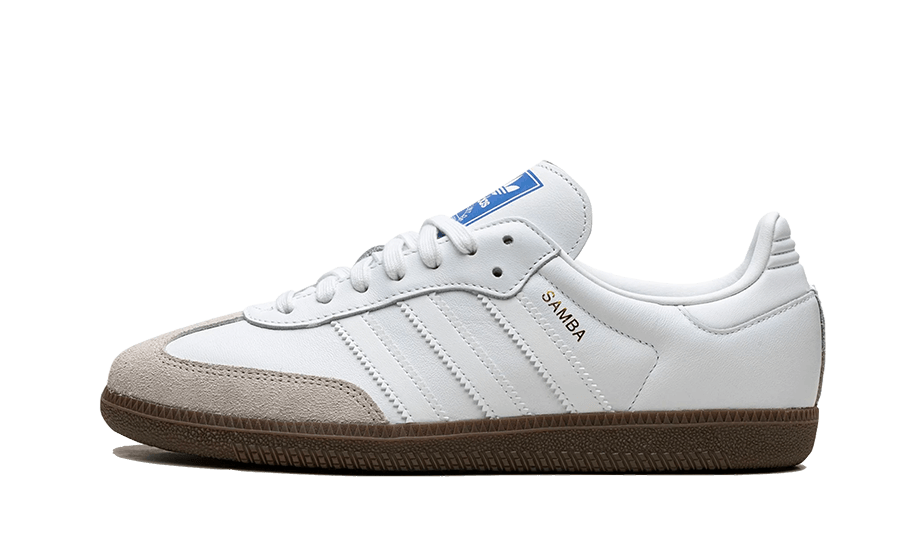 Adidas Samba Cloud Blanc Bleu Gomme