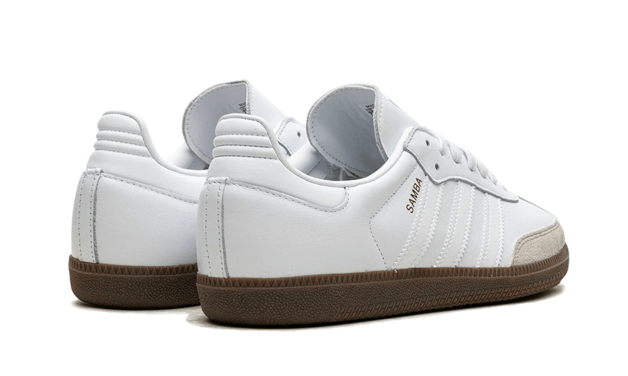 Adidas Samba Cloud Blanc Bleu Gomme