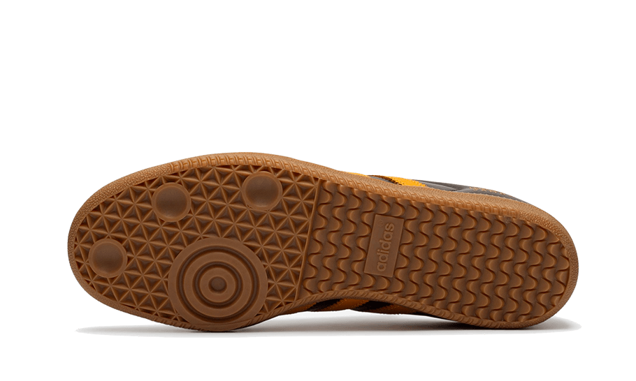 Adidas Samba OG Marron Foncé Jaune