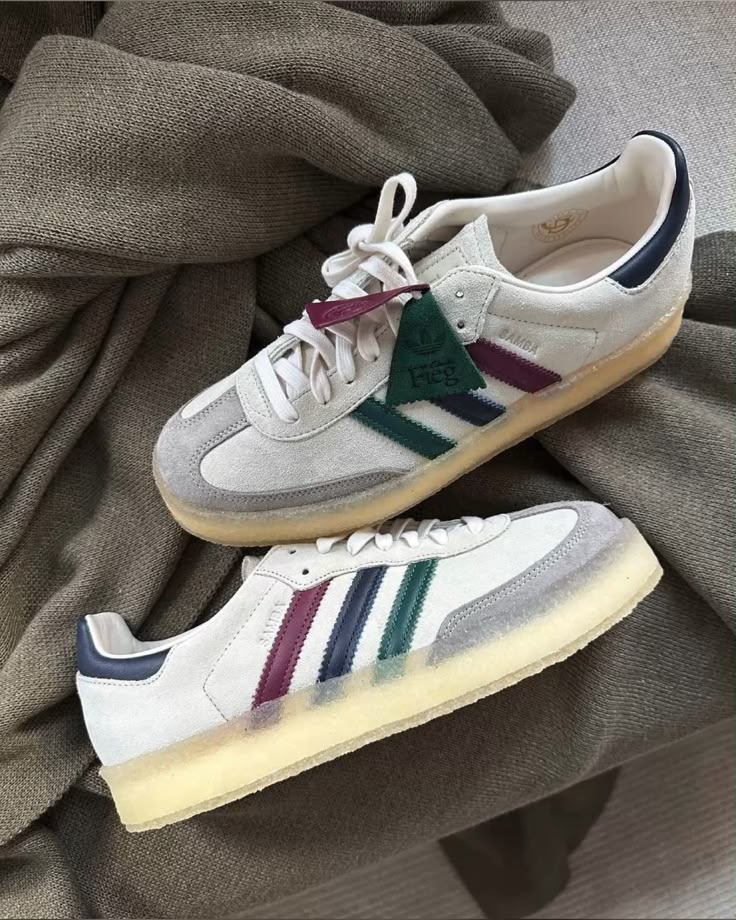 Adidas Clarks 8th Street Samba by Ronnie Fieg Kithmas White Multi