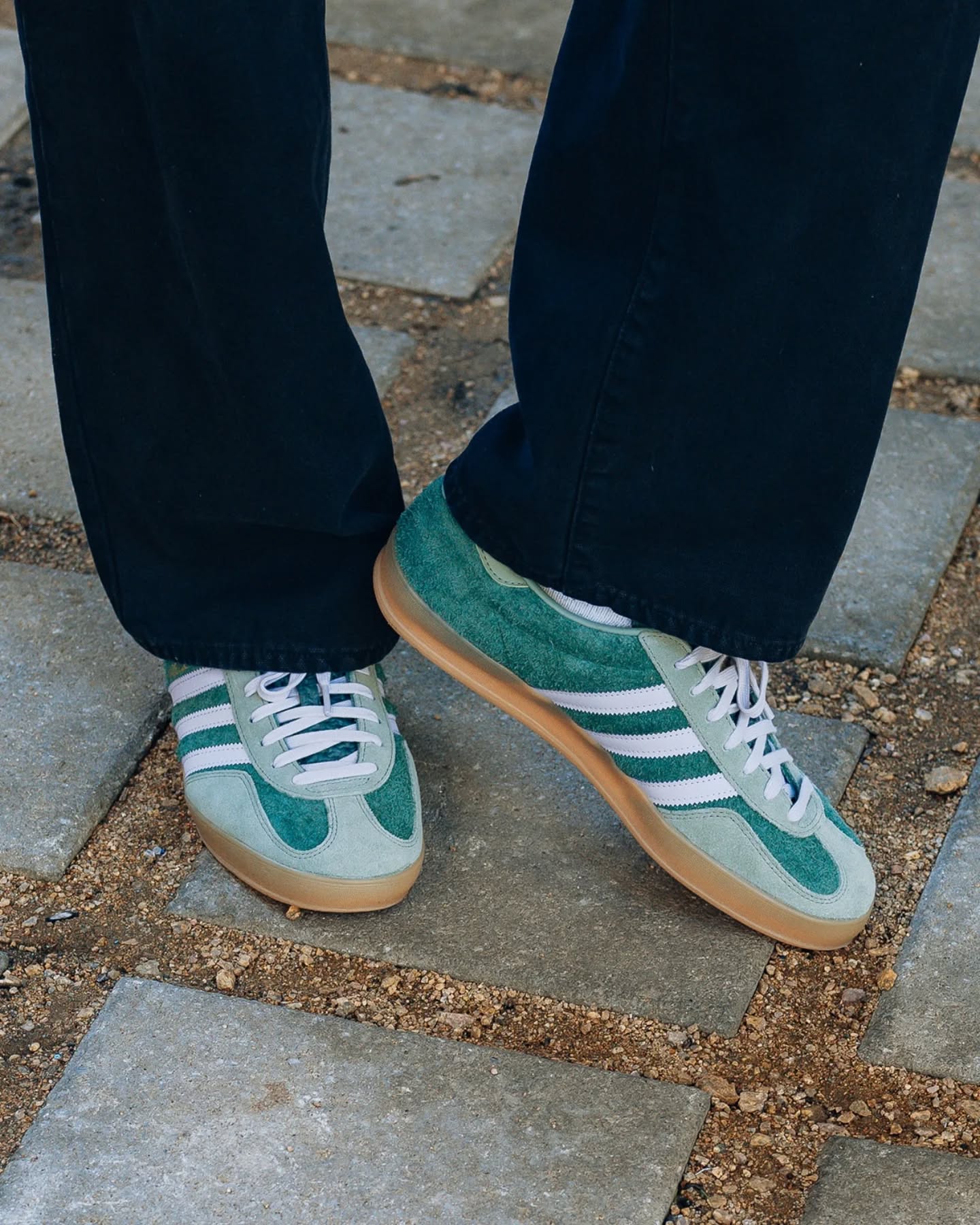 Adidas Gazelle Indoor Mineral Green Silver Dawn