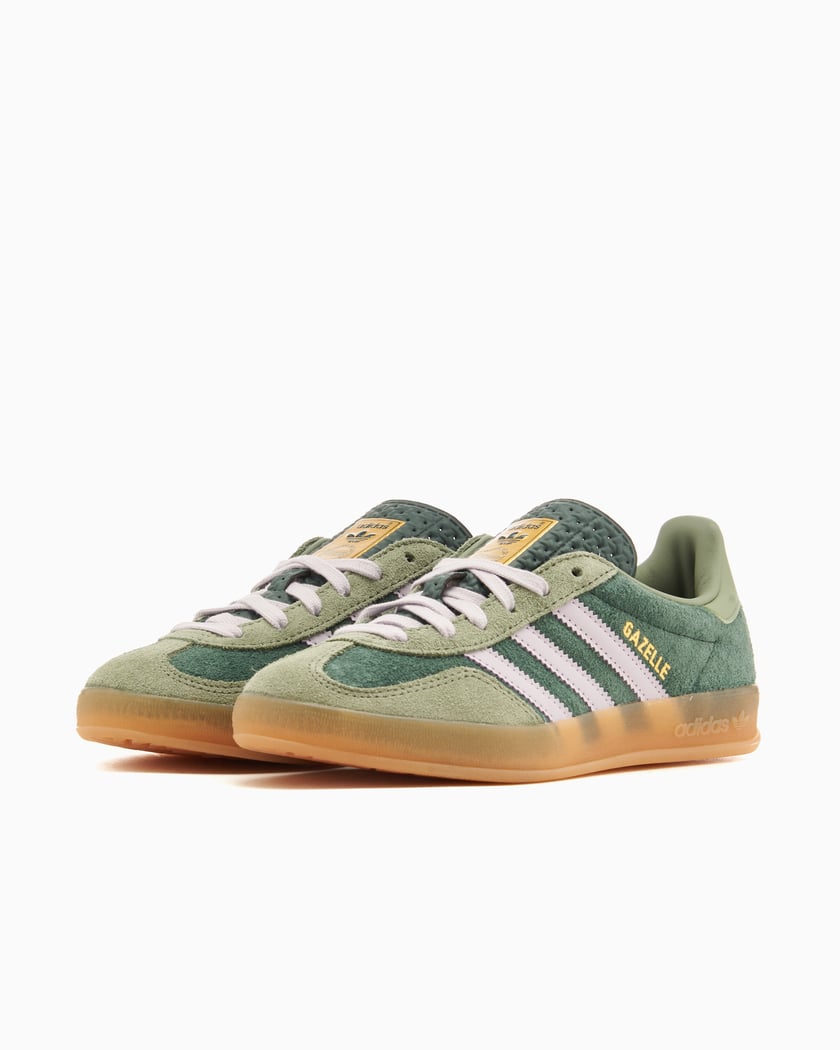 Adidas Gazelle Indoor Mineral Green Silver Dawn