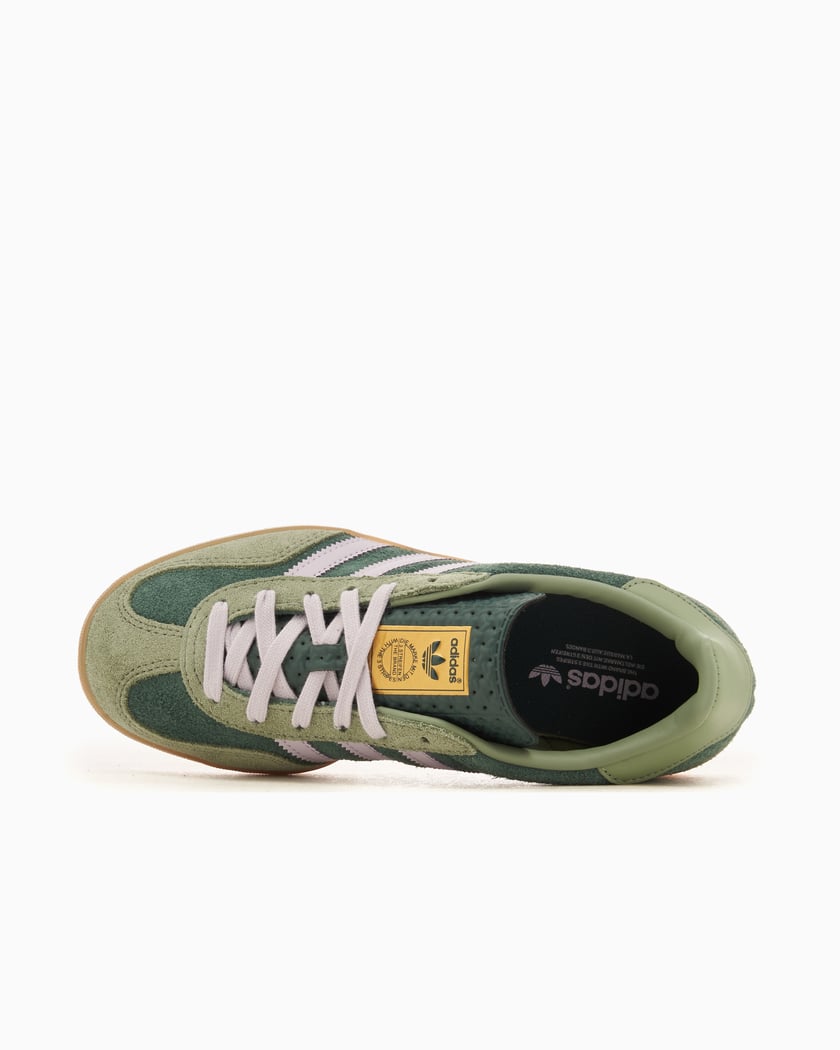 Adidas Gazelle Indoor Mineral Green Silver Dawn