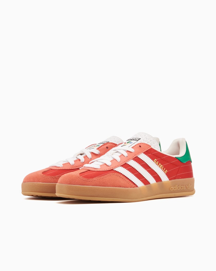 Adidas Gazelle Indoor Olympic Pack Better Scarlet