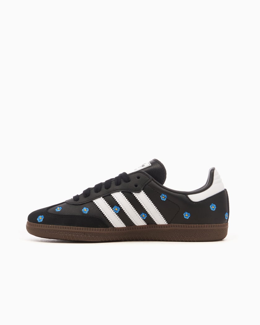 Adidas Samba Light Blue Floral Core Black (Women's)