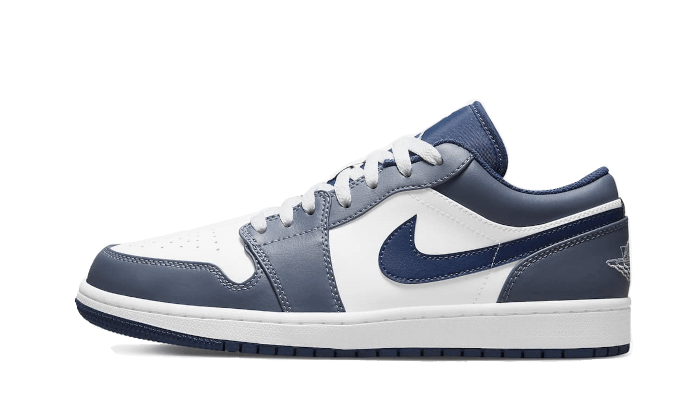 Air Jordan 1 Low Bleu Acier