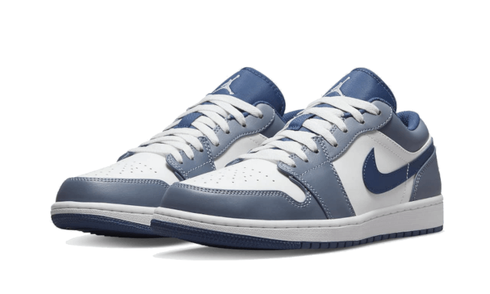 Air Jordan 1 Low Bleu Acier