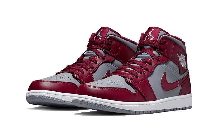 Air Jordan 1 Mid Cherrywood Rouge