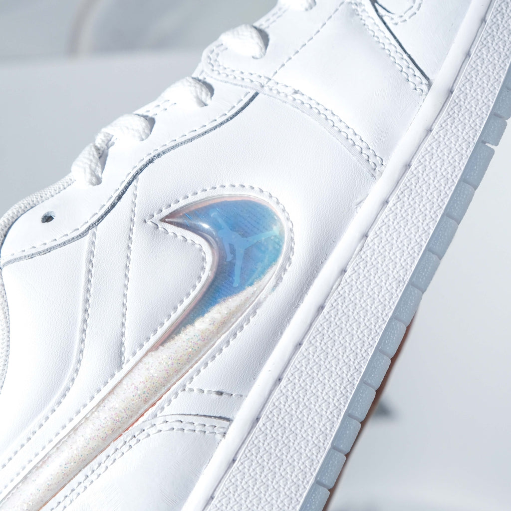 Air Jordan 1 Low Glitter Swoosh