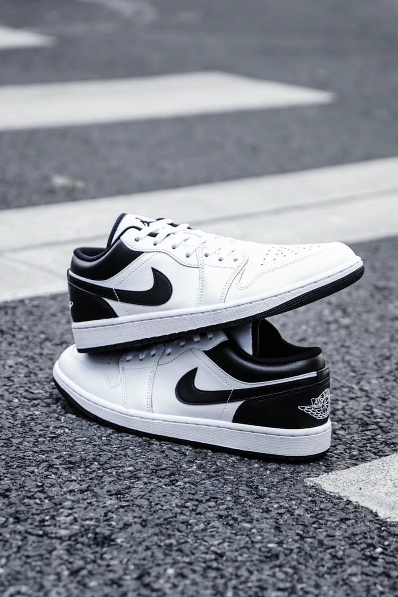 Air Jordan 1 Low Blanc Noir