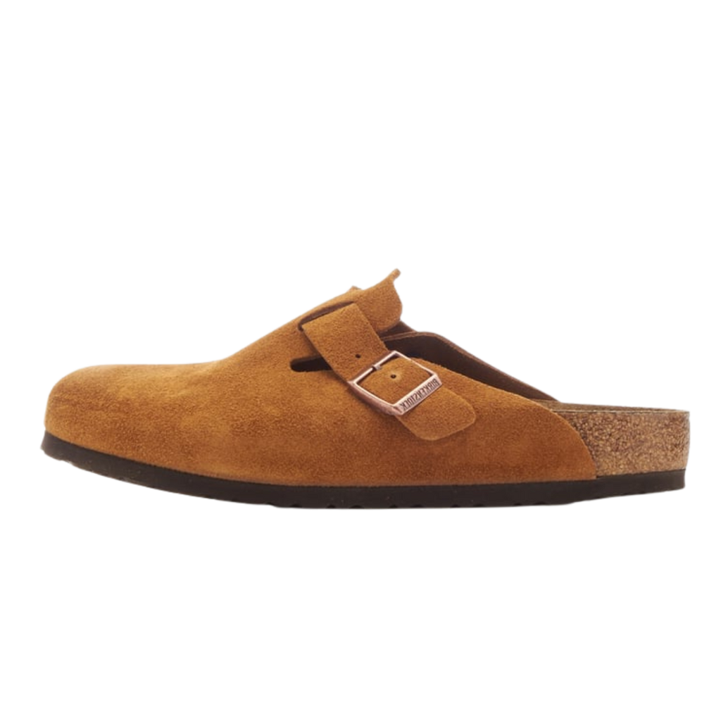 Birkenstock Boston Soft Footbed Suede Mink