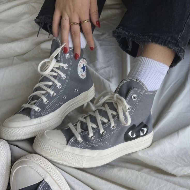 Converse Chuck Taylor All Star 70 Hi Comme des Garcons PLAY Gray