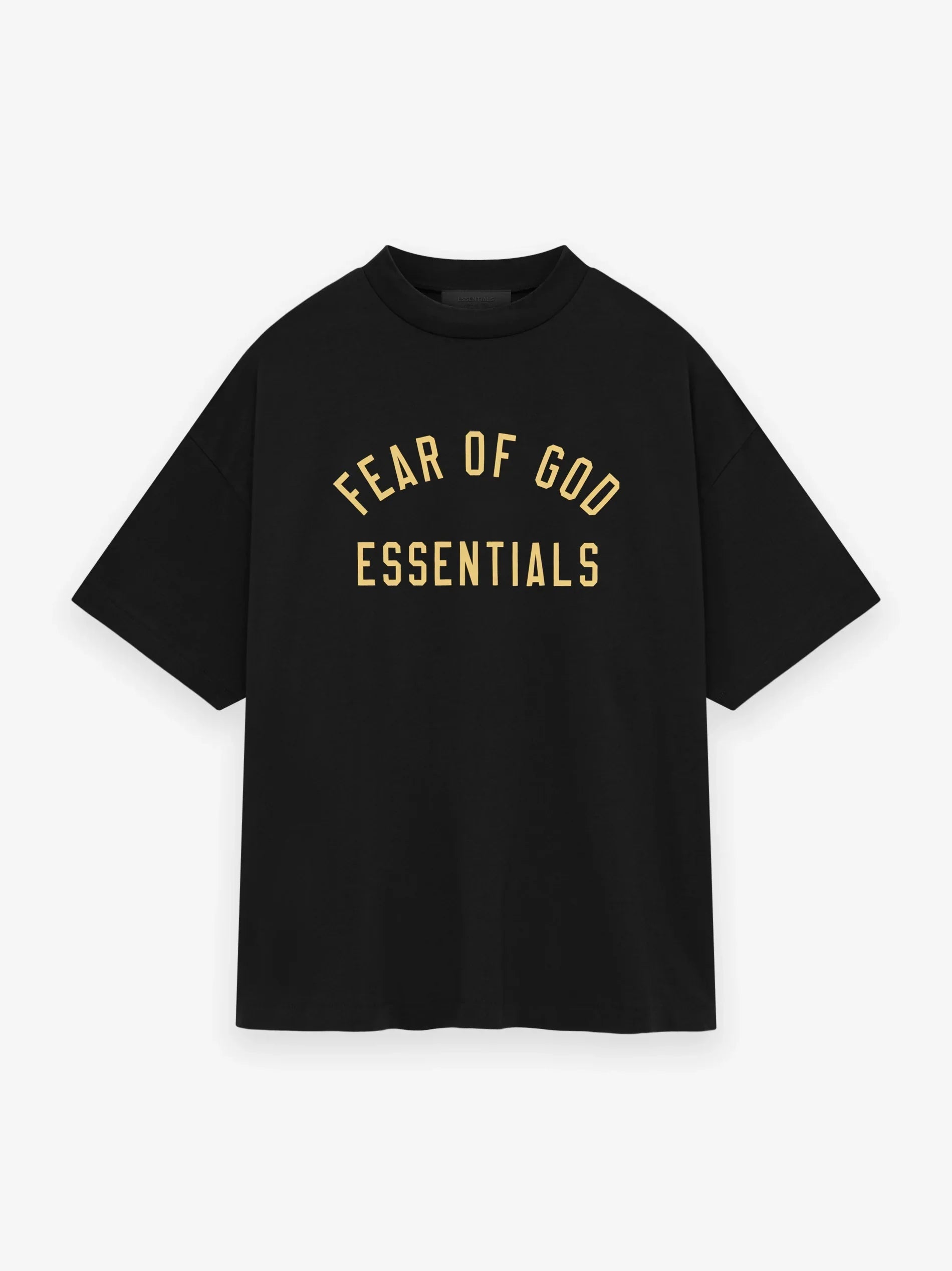 Fear of God Essentials FW24 Black Yellow Summer Set