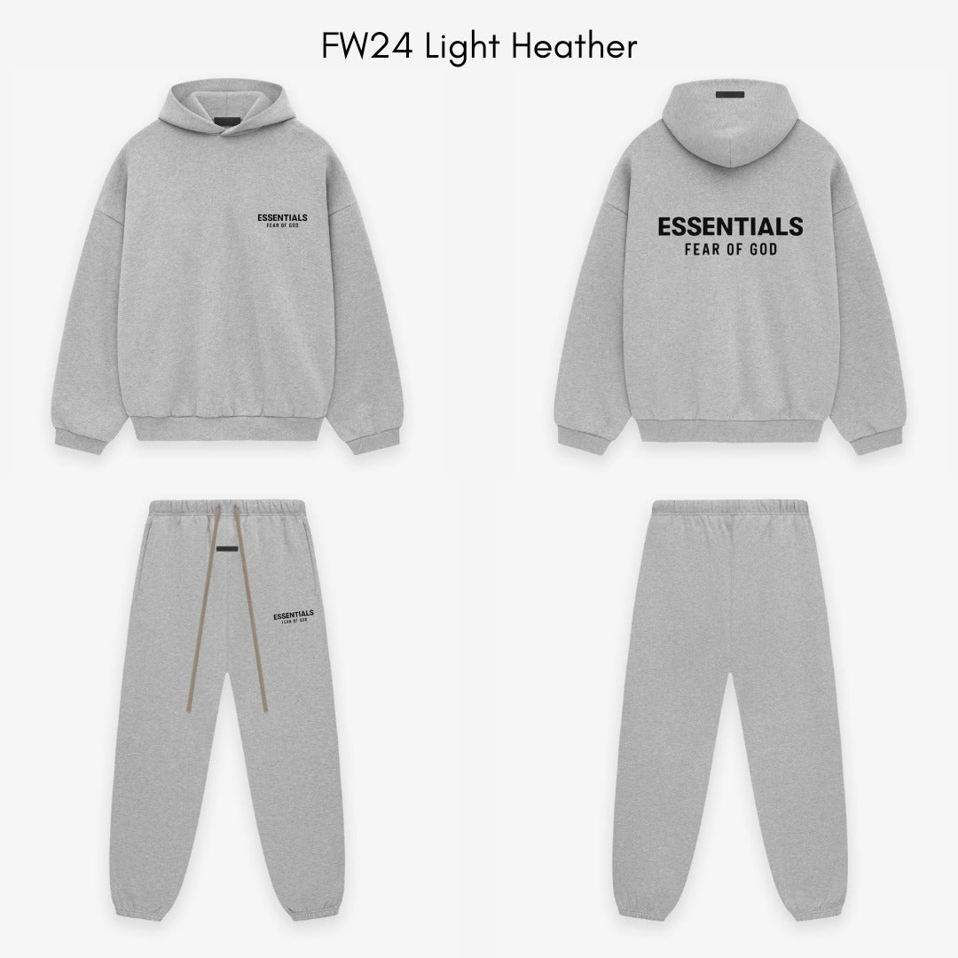 Fear of God Essentials FW24 Light Heather Long Pants
