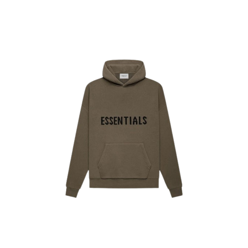 Fear of God Essentials Knit Pullover Hoodie Harvest