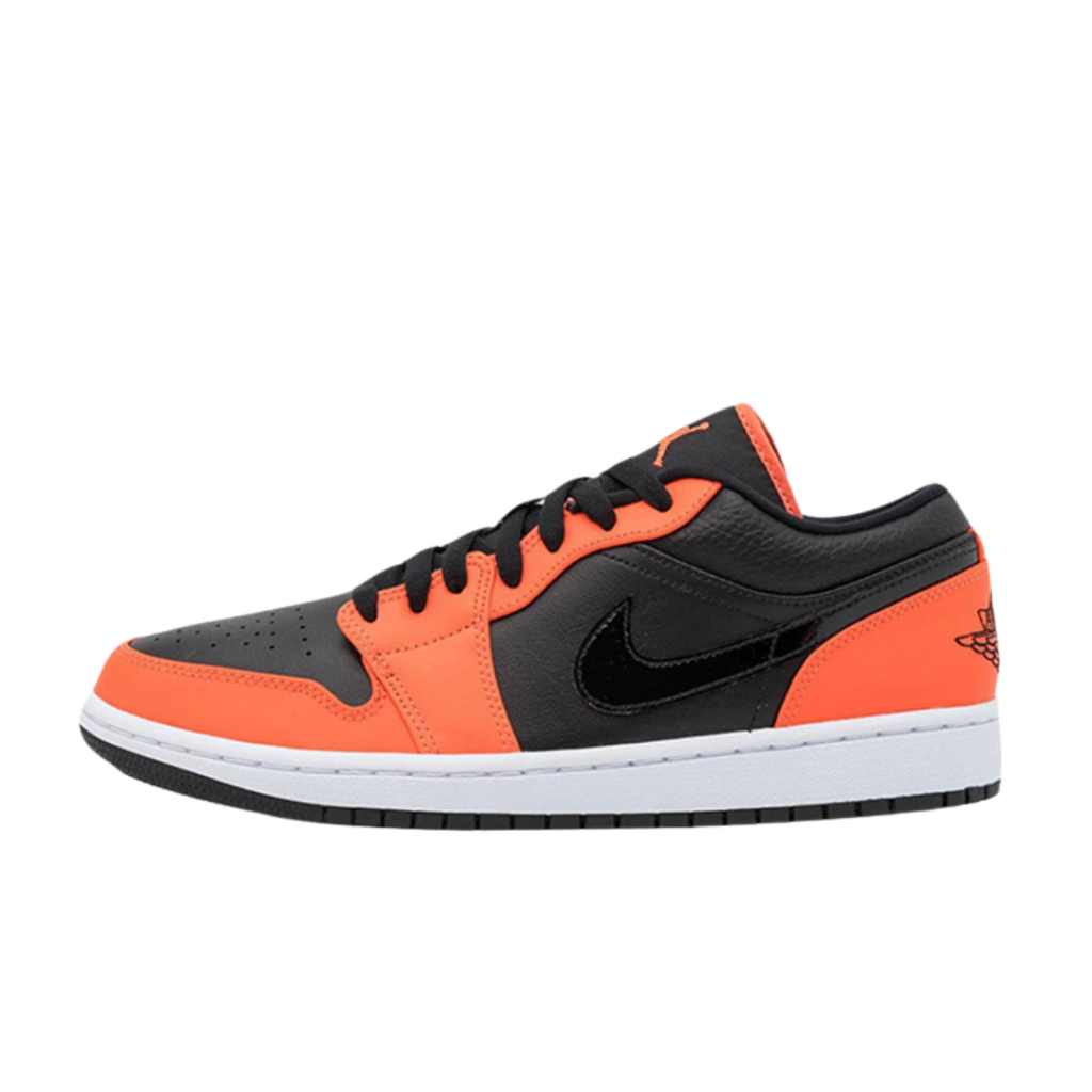 Jordan 1 Low SE Noir Gazon Orange