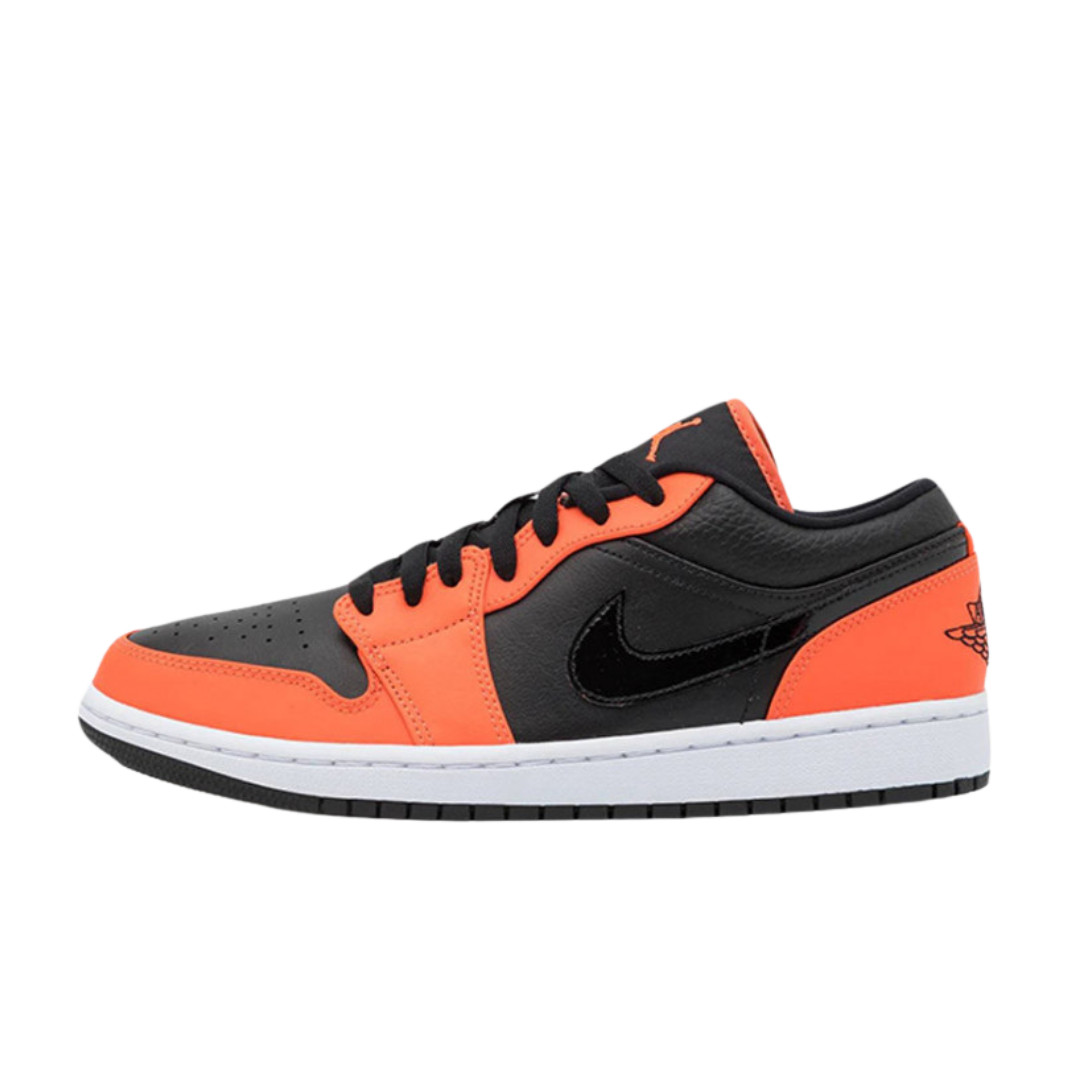 Jordan 1 Low SE Noir Gazon Orange
