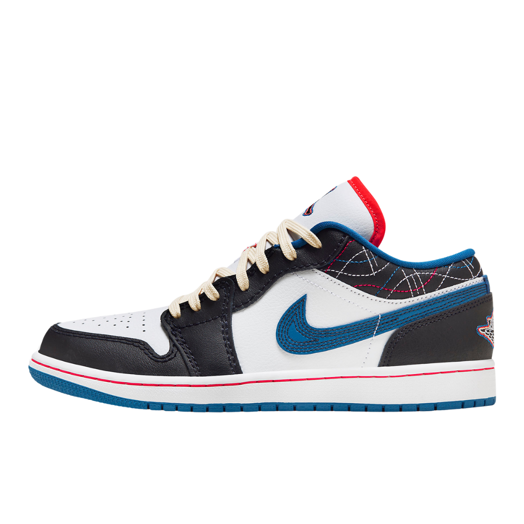 Jordan 1 Low SE Sashiko bleu industriel