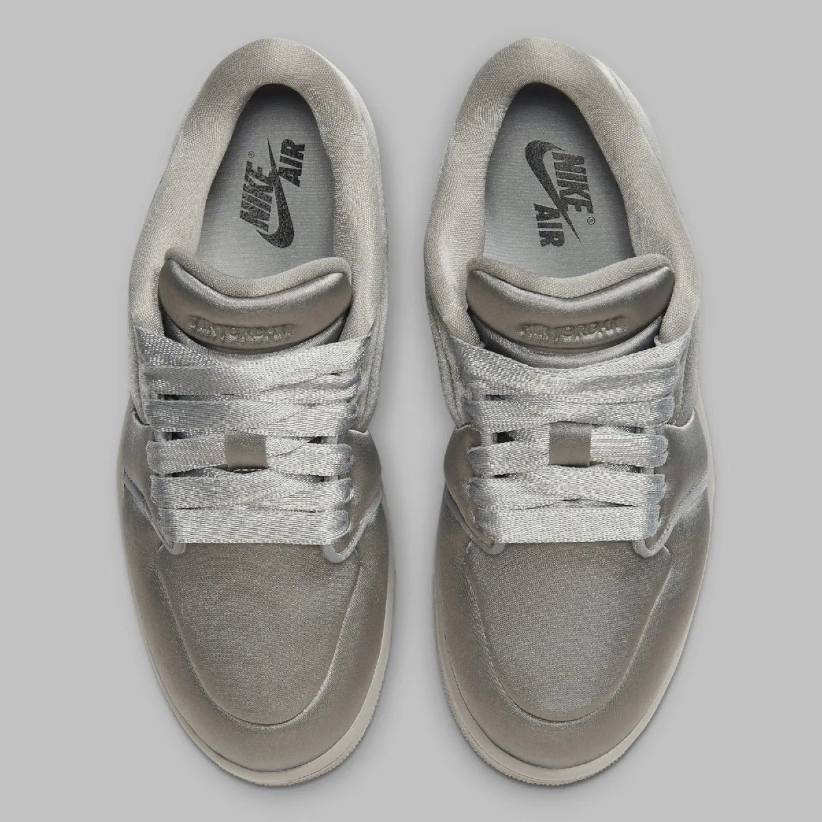 Jordan 1 Low Method of Make Satin Gris Moyen