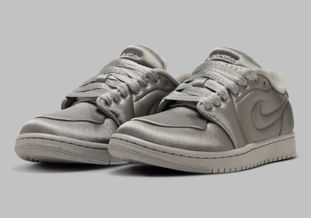 Jordan 1 Low Method of Make Satin Gris Moyen