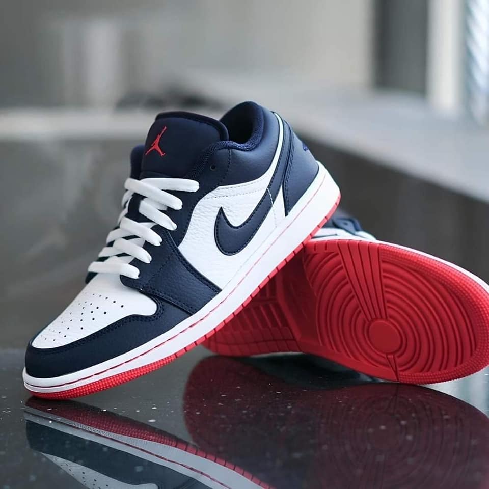 Jordan 1 Low Obsidian Ember Glow