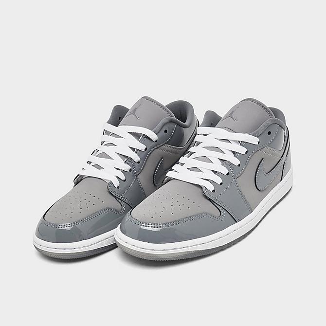 Jordan 1 Low SE Gris moyen Gris froid Blanc