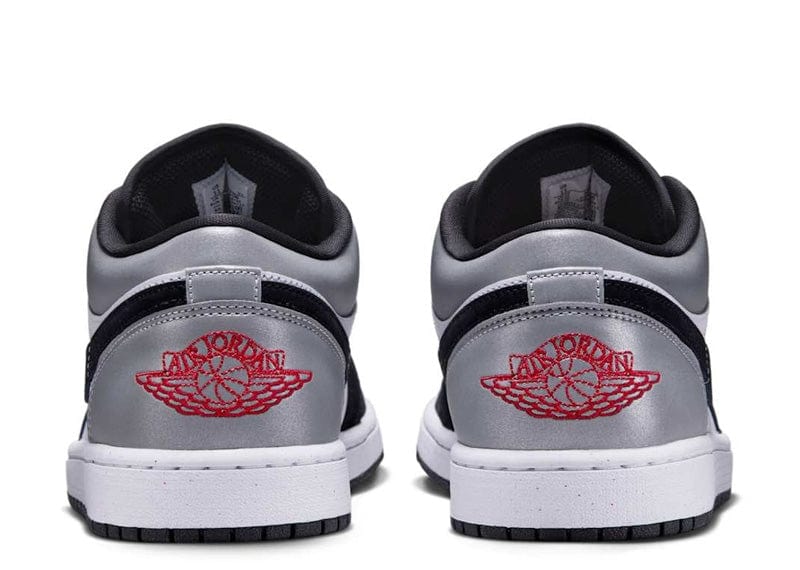 Jordan 1 Low SE White Fire Red Black Matte Silver