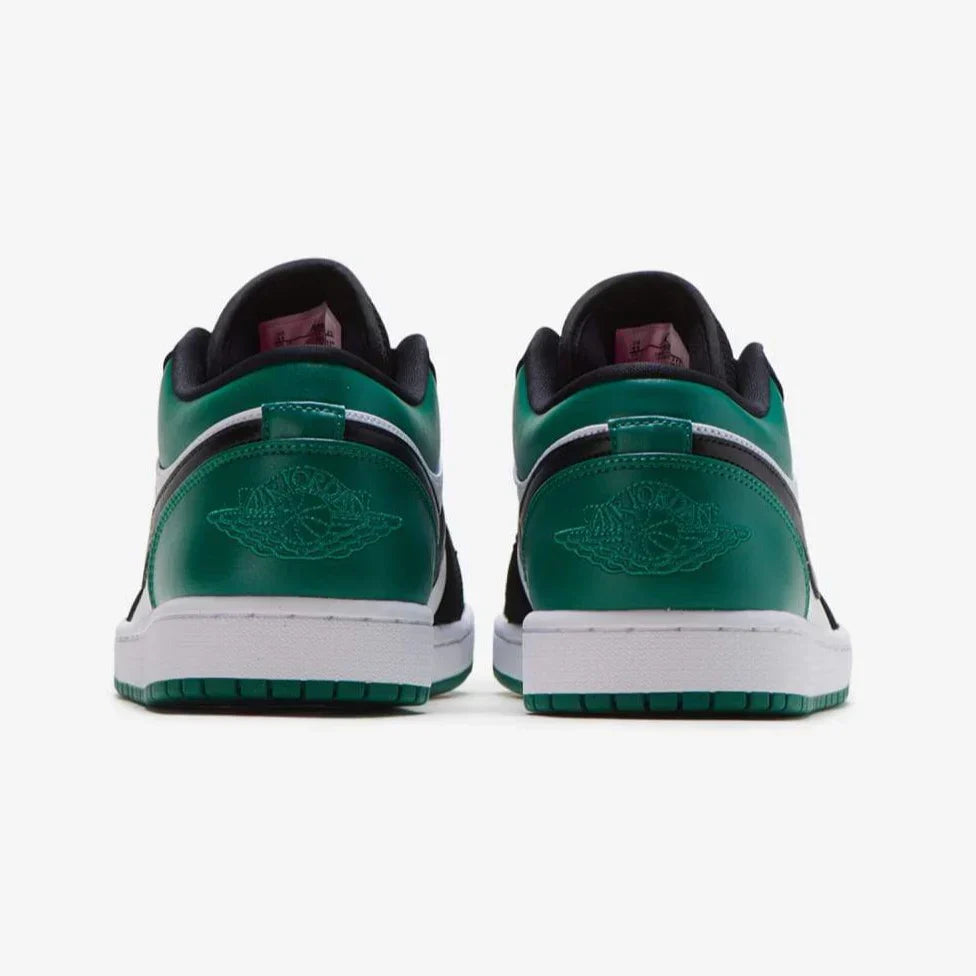 Jordan 1 Low Blanc Noir Vert Mystique