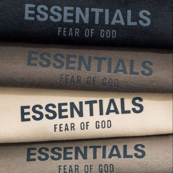 Fear of God Essentials FW24 Black Yellow State Full set