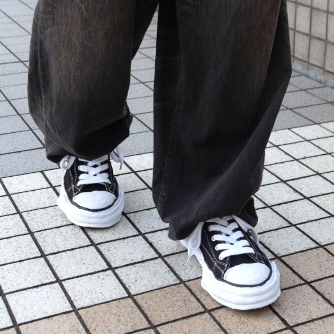 Maison Mihara Yasuhiro Peterson 23 OG Sole Canvas Low Black