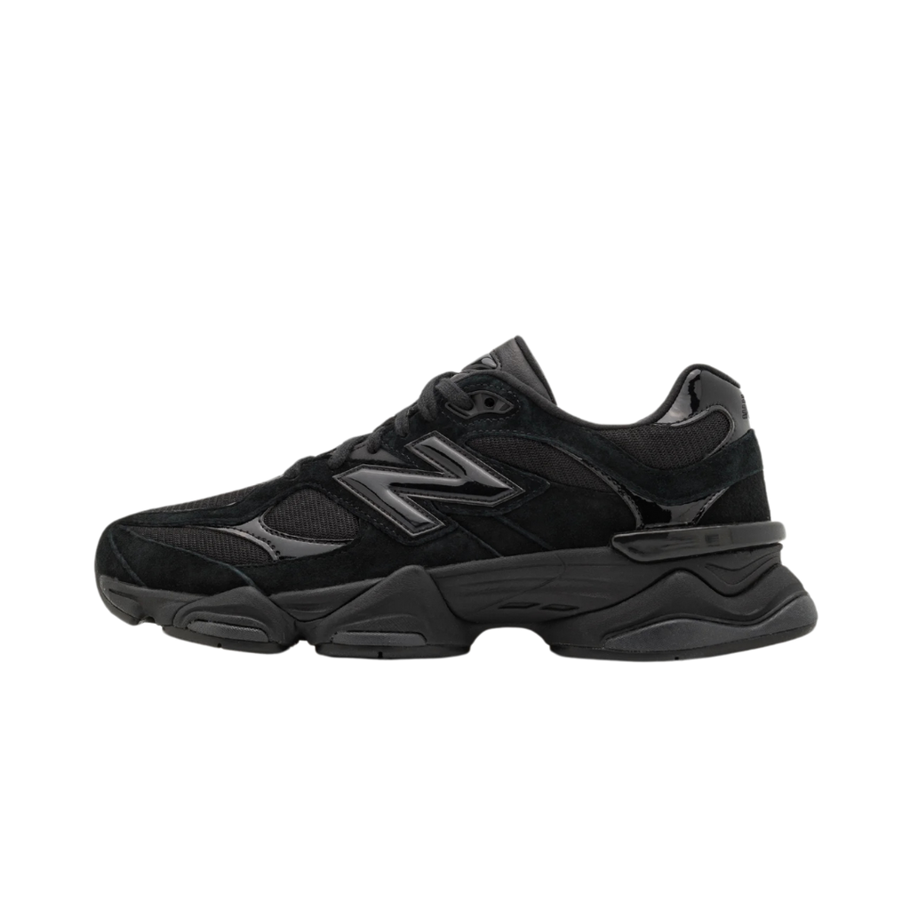 New Balance 9060 Triple Black Patent 
