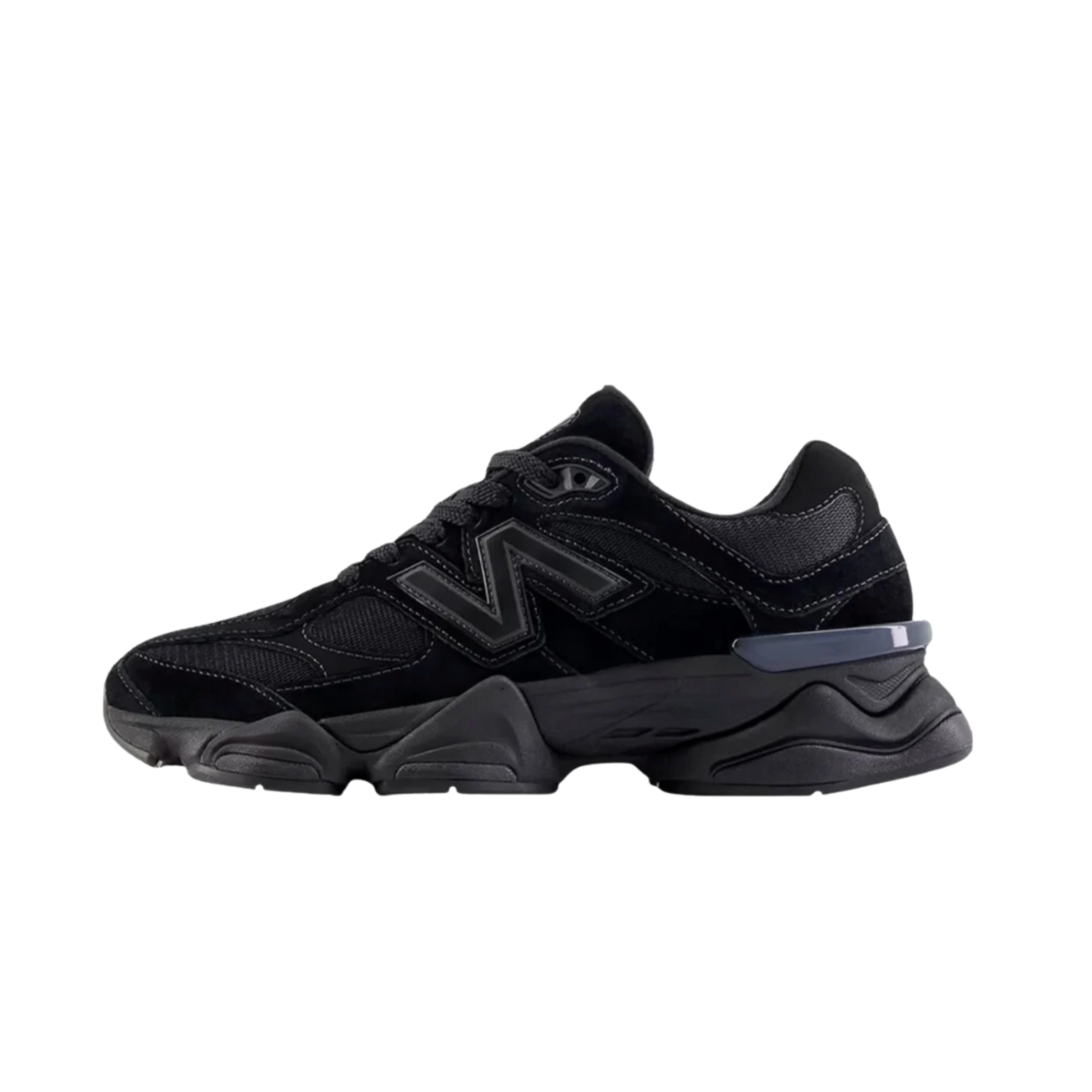 New Balance 9060 Triple Black Suede 