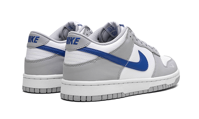 Nike Dunk Low Mini Swoosh Wolf Gray Game Royal