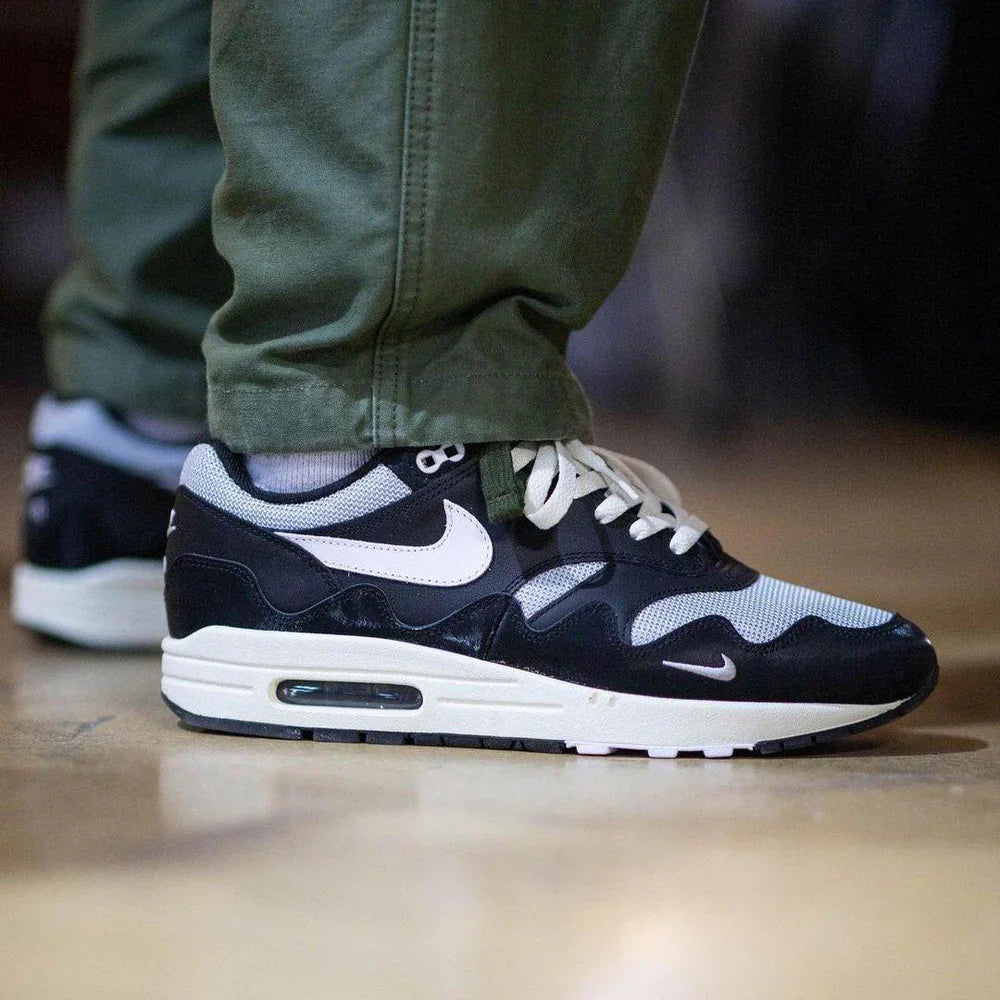 Nike Air Max 1 Patta Black Gray (Special Box + Bracelet)