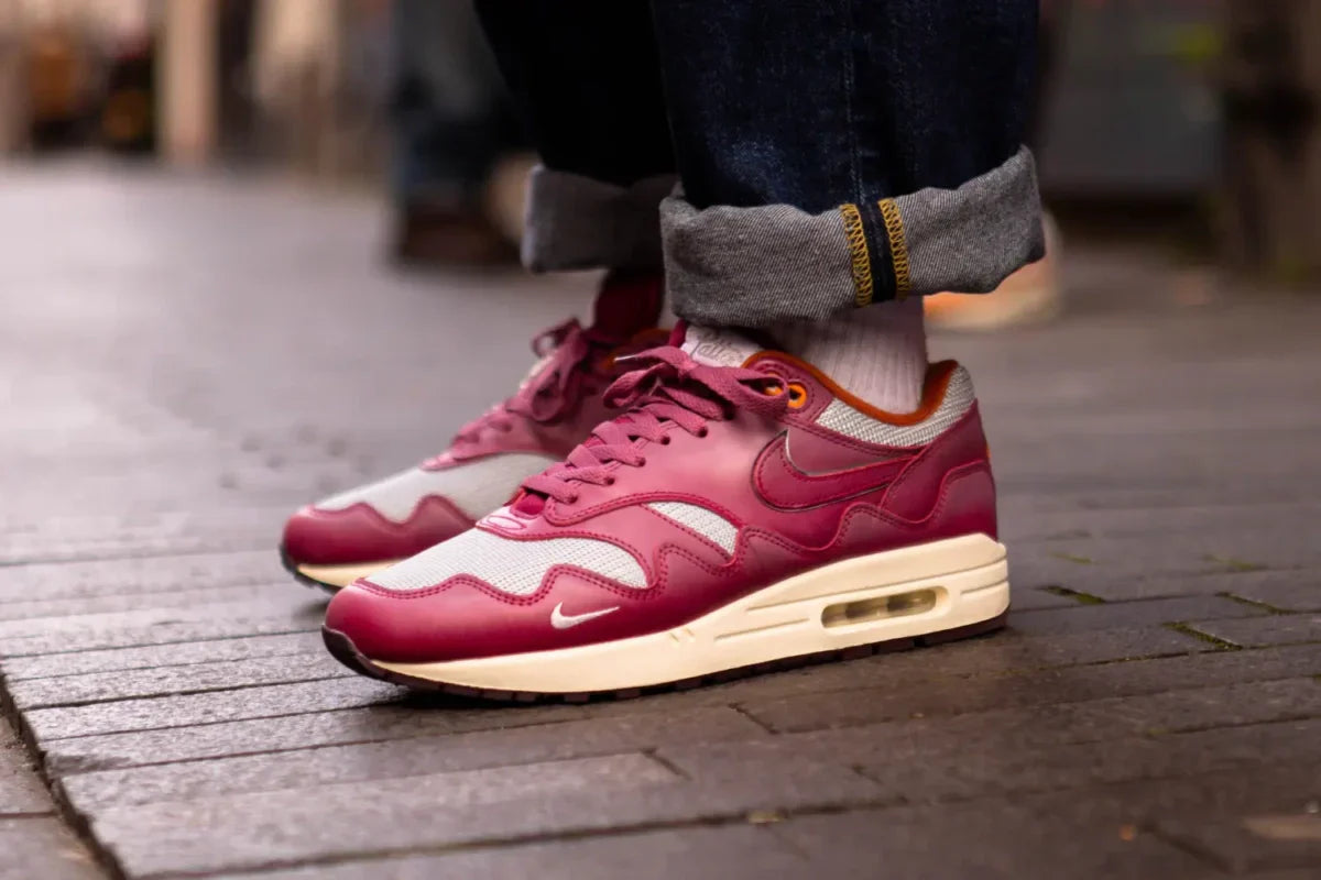 Nike Air Max 1 Patta Rush Maroon