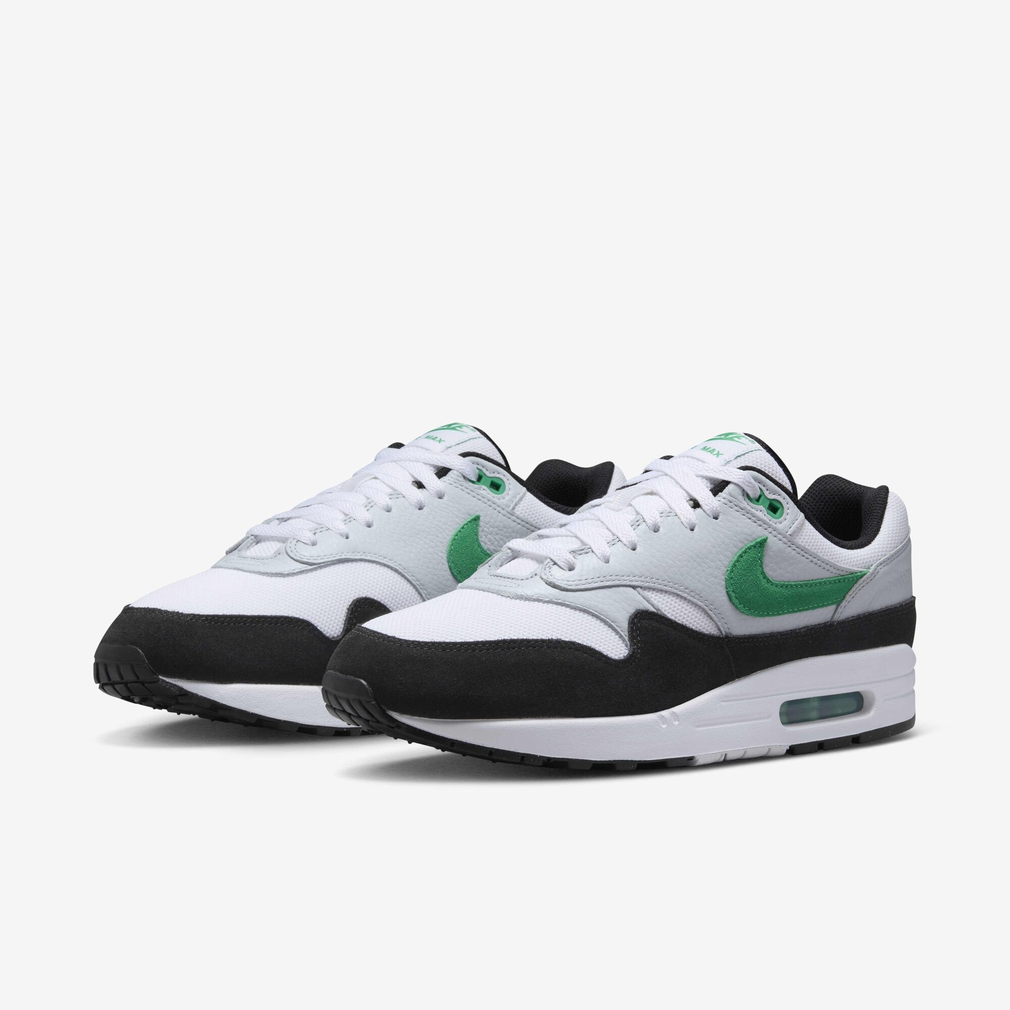 Nike Air Max 1 White Black Stadium Green