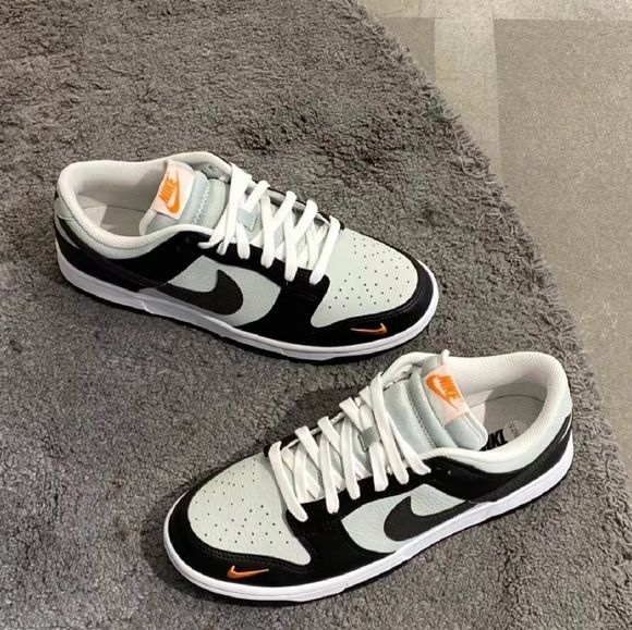 Nike Dunk Low Black Gray Orange