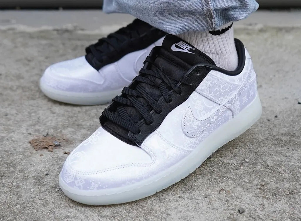 Nike Dunk Low CLOT Fragment White